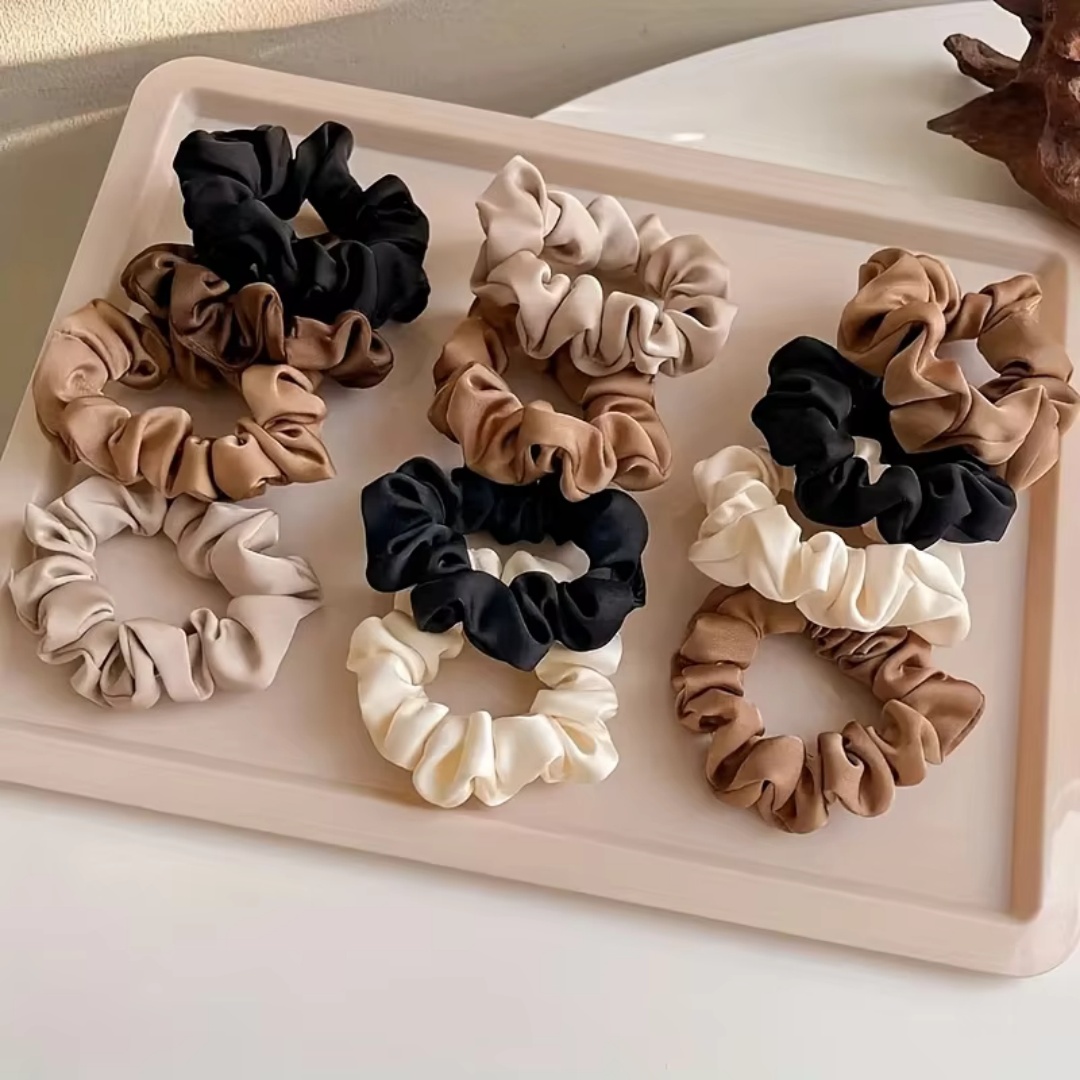 5PCS Satin Hair Scrunchie Exqu - đánh giá và giá Shop Jewelry & Watches Near Me