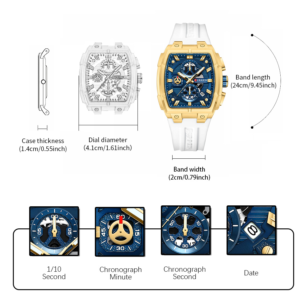 CURREN Luxury Vintage Watch fo - đánh giá và giá Vintage Pocket Watch