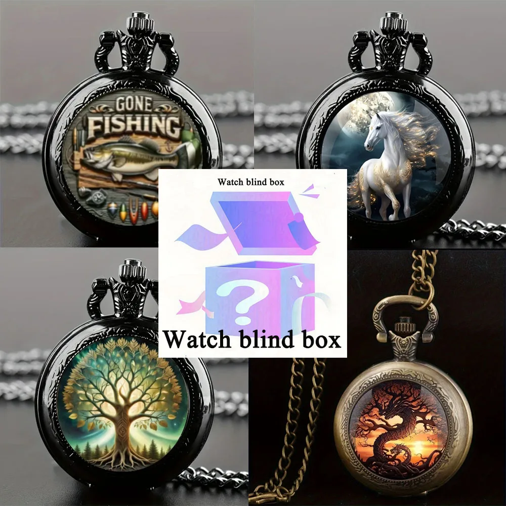 Mixed Pattern Vintage Pocket W - đánh giá và giá Vintage Pocket Watch