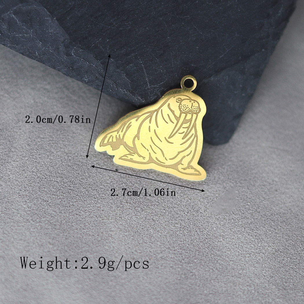 2pcs Cute Chubby Pacific Walru - đánh giá và giá Pacific Jewelry & Watches Los Angeles