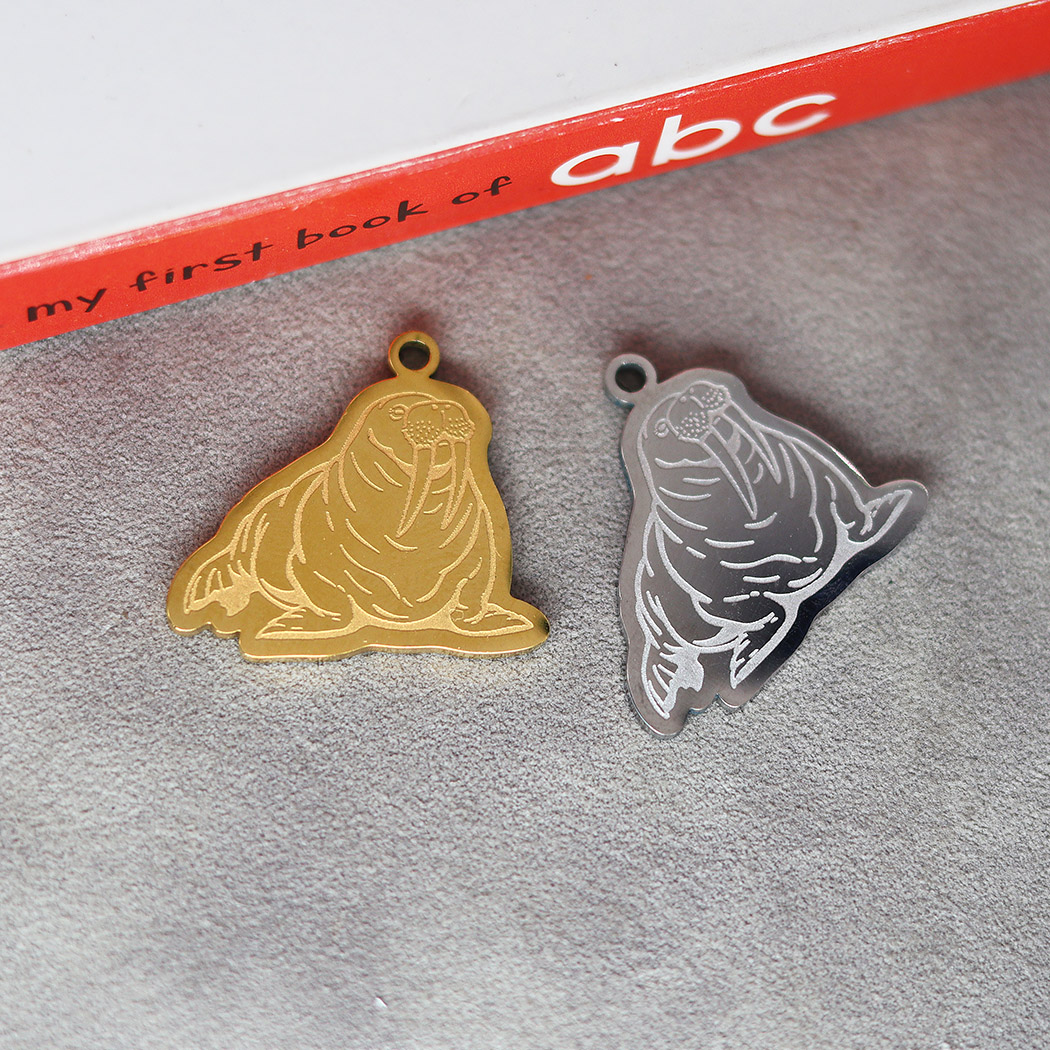 2pcs Cute Chubby Pacific Walru - đánh giá và giá Pacific Jewelry & Watches Los Angeles
