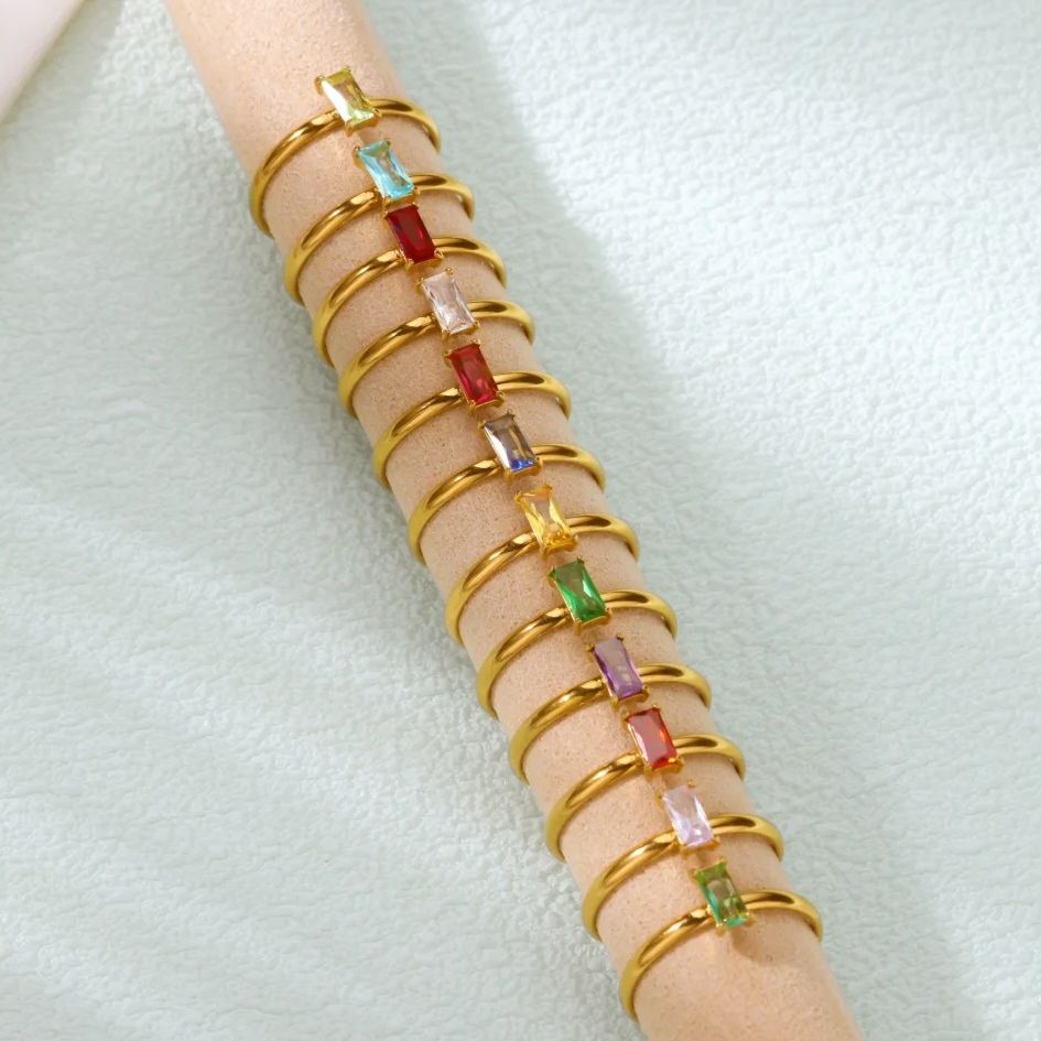 Zircon Birthstone Rings For Wo - đánh giá và giá Birthstone Ring Set