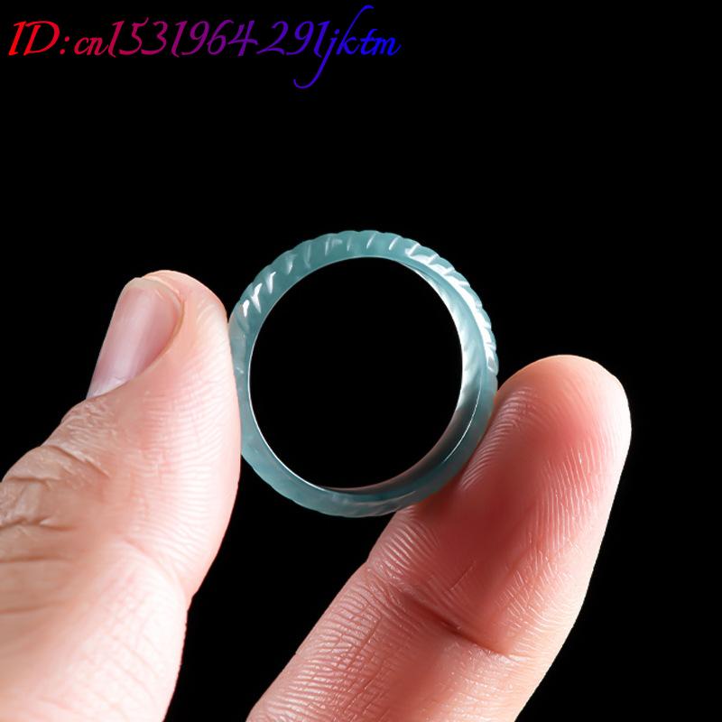 Blue Real Burmese Jadeite Ring - đánh giá và giá Jewelry & Watches Sp Z Oo Ul Frezerów 3
