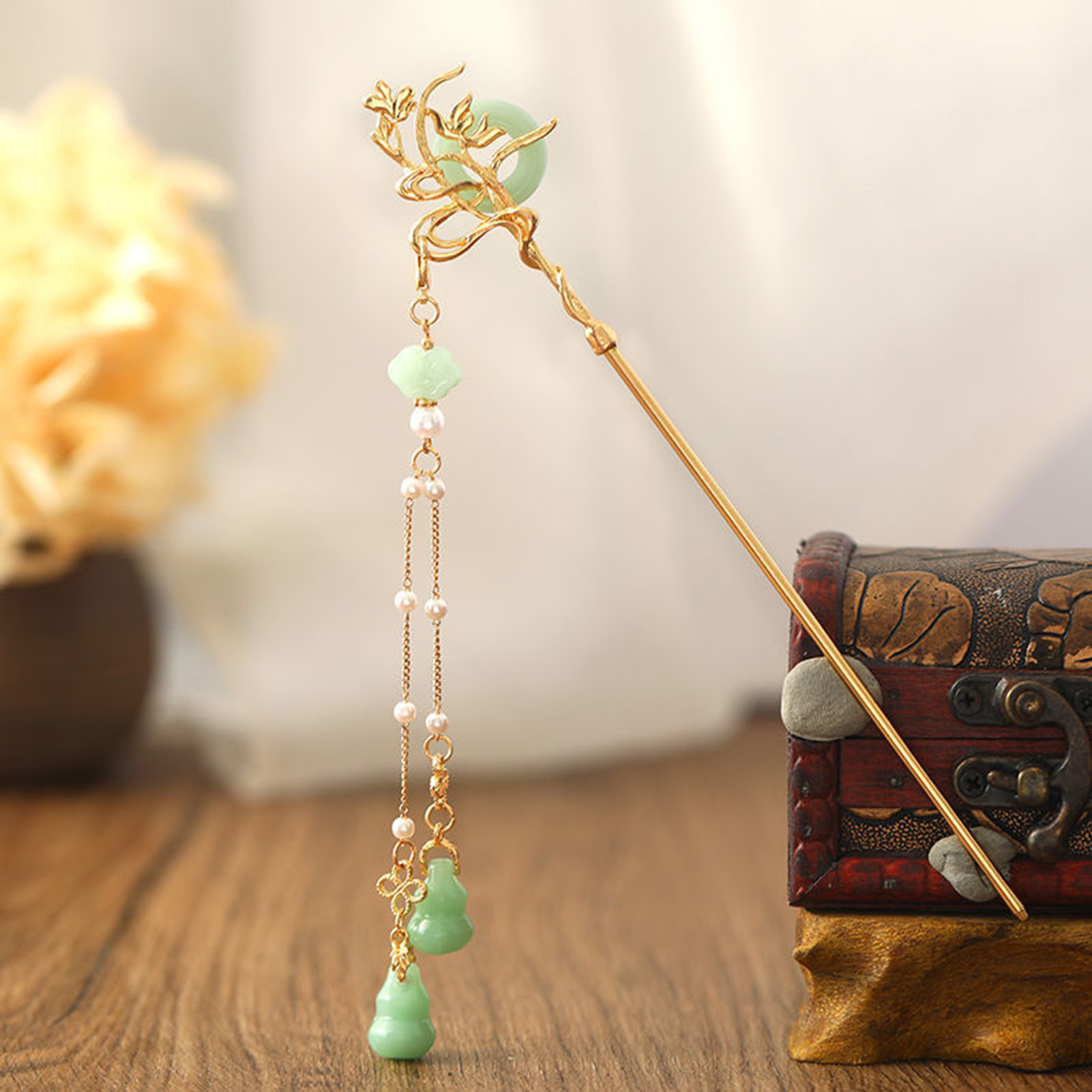 Chinese Style Glass Hairpin Fo - đánh giá và giá Shop Jewelry & Watches Near Me