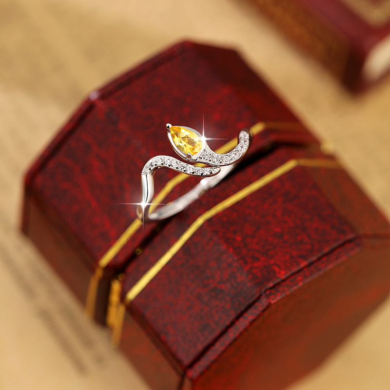 925 Sterling Silver Wedding Sn - đánh giá và giá Birthstone Ring Set