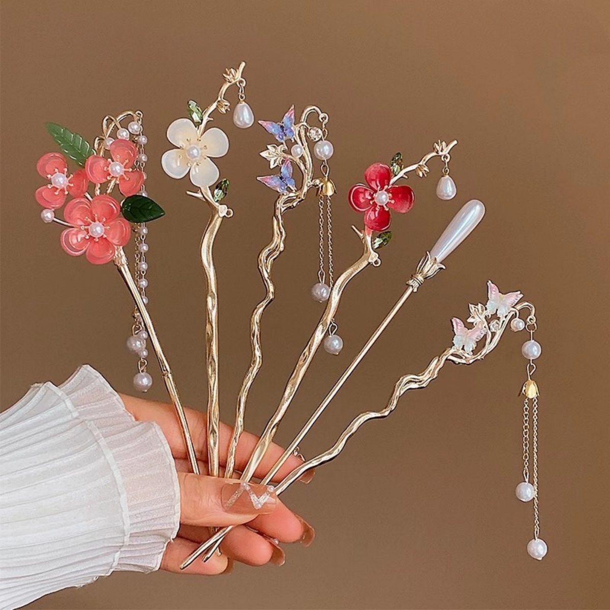 2025 New Flower Hairpin For Wo - đánh giá và giá Shop Jewelry & Watches Near Me
