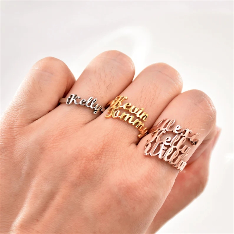 Họ Nhẫn Nam Nữ Tùy Chỉnh Đôi T - đánh giá và giá Couple Ring Set